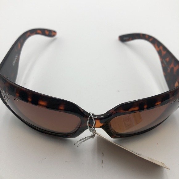 Womens Sunglasses Rhinestones Identity New With‎ Tags Designed In Italy Tortoise main image 10